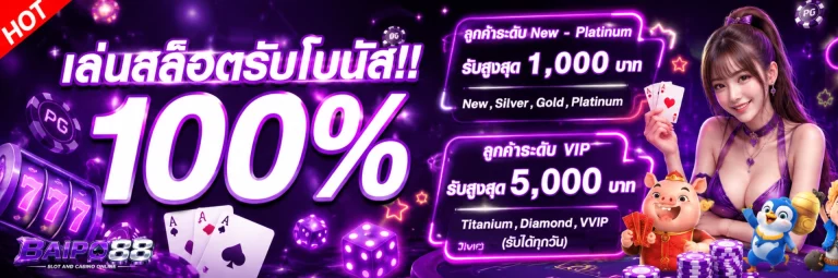 โปรโมชั่น BAIPO88